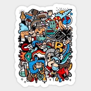 back to school vectors Sticker